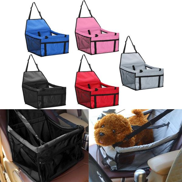 

portable pet dog car hanging mesh bag waterproof cat puppy seat safe holder pad mat travel accessories