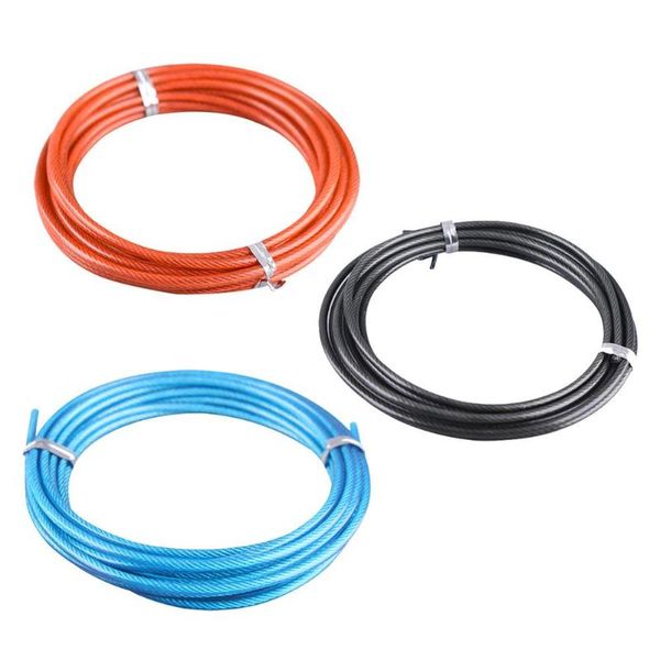 

jump ropes durable delicate design 3m steel wire spare rope speed skipping training workout replaceable cable