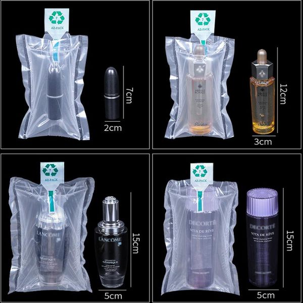 

fruits grape essential oil eye shadow inflatable bubble bag thick vacuum double layer filling bag shockproof fragile cup bottle