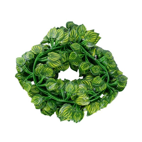 

36 pcs artificial plants of vine false flowers ivy hanging garland for the wedding party home bar garden wall decor