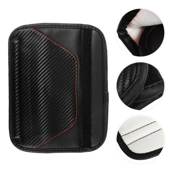 

back support 2 pcs seat belt comfort harness pads car supplies, Black;blue