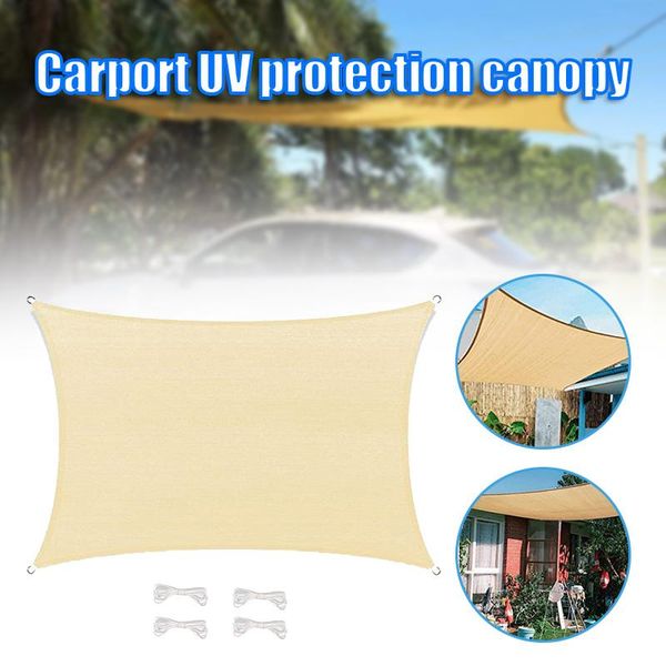 

tents and shelters quadrangular sunshade cover portable uv protective shade sail for patio garden courtyard tienda de campana barraca campin