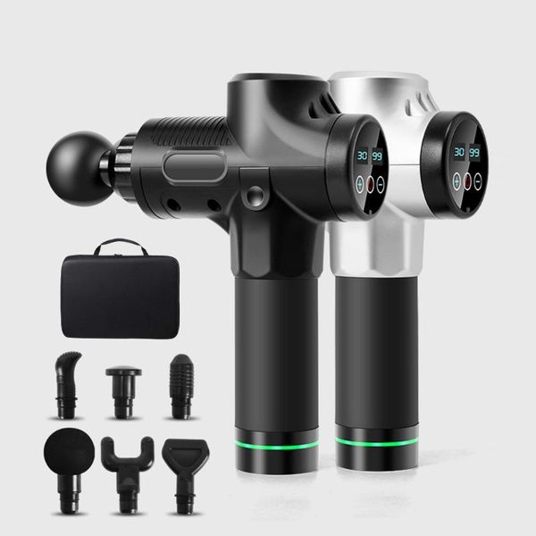 

massage gun 30-speed deep tissue percussion muscle fascia for relieving body pain exercise rehabilitation and relaxation massager