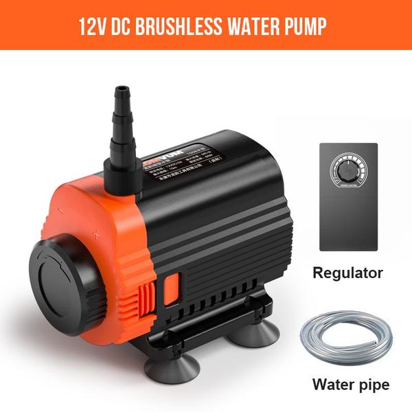 

12v brushless water pump household 60w dc aquarium pump automatic fountain filter fish pond fountain