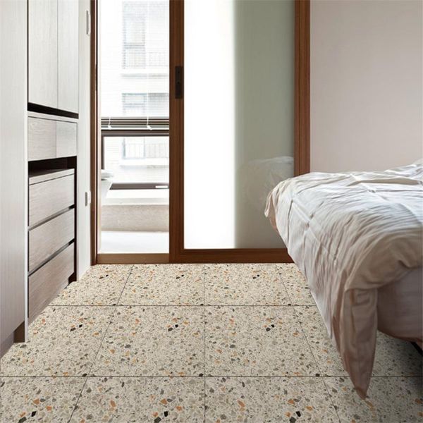 

30x30cm 10pcs self adhesive tile stickers pvc waterproof non-slip floor stickers wallpapers for diy home decor