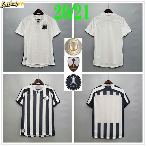 

2020 new santos fc soccer jerseys soteldo rodrygo pato gabriel dodo renato sasha custom 20 21 home away black white football shirt uniform, Black;yellow