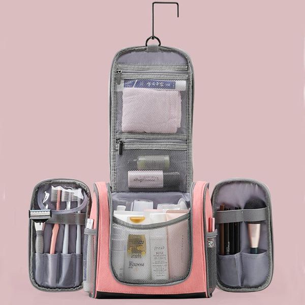 

cosmetic bags & cases waterproof pu bag women's toiletries storage pouch weekend travel emulsion toothbrush towel gadget organize acces