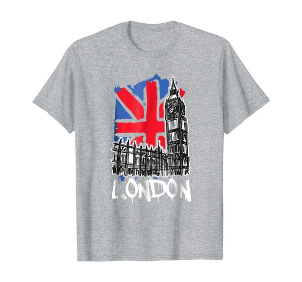 

vintage london england westminster palace big ben t-shirt, White;black