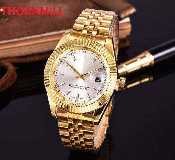 Top Brand Mens Women Iced Out Lovers Designer Orologi Acciaio inossidabile Uomo Movimento al quarzo montre Gift Party Watch Orologio da polso