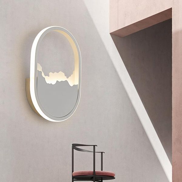 

wall lamp nordice bed nordic decoration home mirror light rope corridor aisle lights for