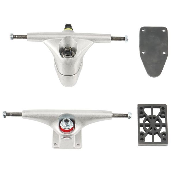 

skateboarding arrival 6.25inch longboard trucks skateboard bridge spring absorption aluminium alloy bridges kit