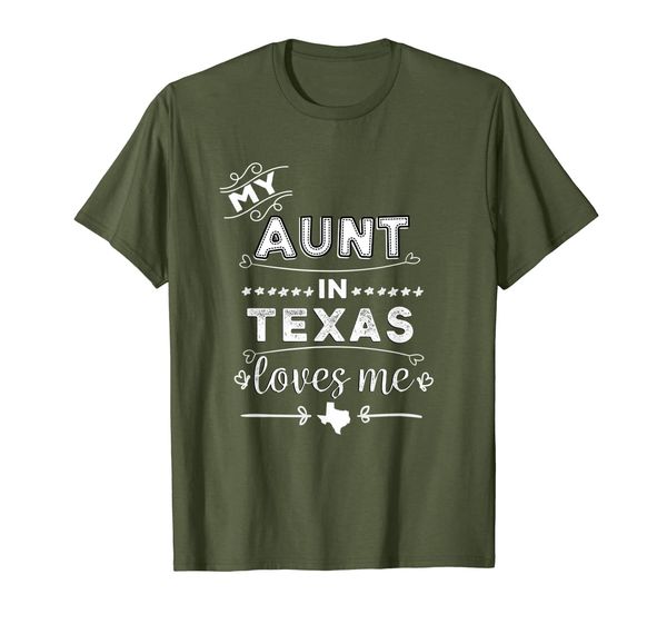

My Aunt in Texas Loves Me Apparel Gift Niece Nephew T-Shirt, Mainly pictures