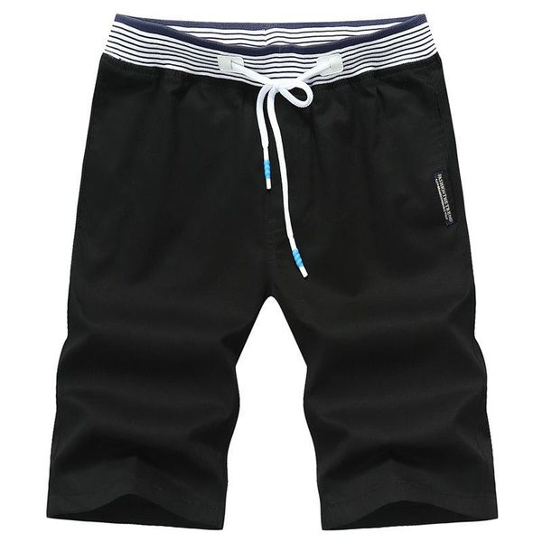 

men's shorts 2021 casual fashion summer beach elastic waist fitness gym jogger male cargo, White;black