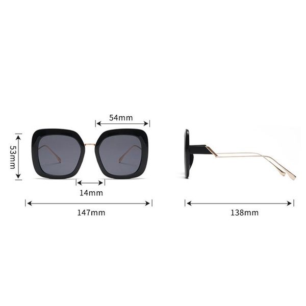 

wholesale goaop fashion oculos 2021 vintage women brand luxury eyeglasses glasses sunglasses lady sun oversized shades square new qxade, White;black