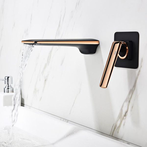 

basin tap classic faucet fashion golden mixer black gun metal faucet and cold mixer wall mounted in wall concealed