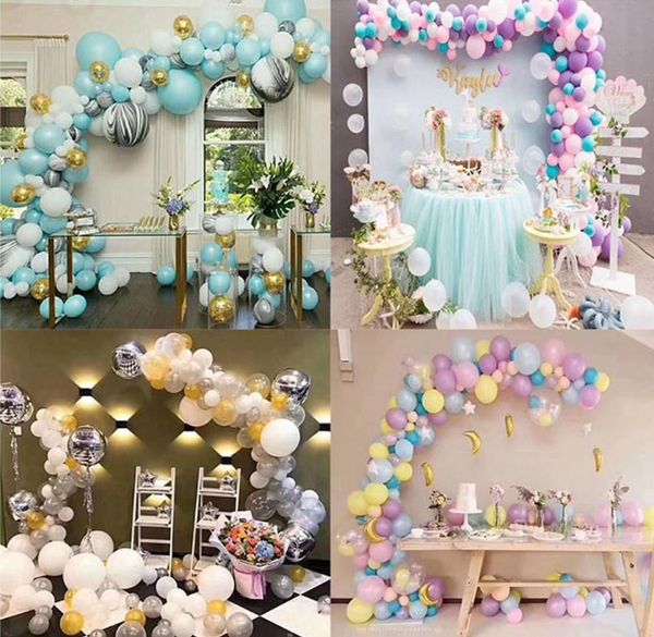 

5m balloons chain 1st 2nd 3rd 1 2 3 4 5 18 21st 30 40 50 year old happy birthday party decoration kids boy girl babyshower