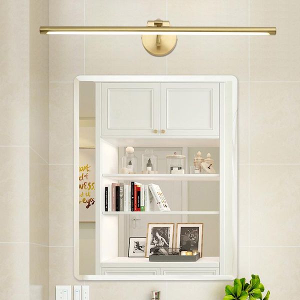 

wall lamp american style bathroom led mirror simple dressing table cabinet makeup toilet