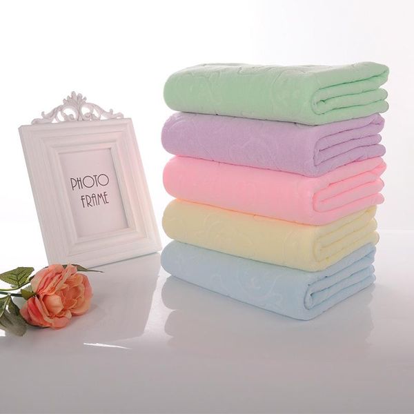 

towel embossed microfiber bath quick-drying beach household daily