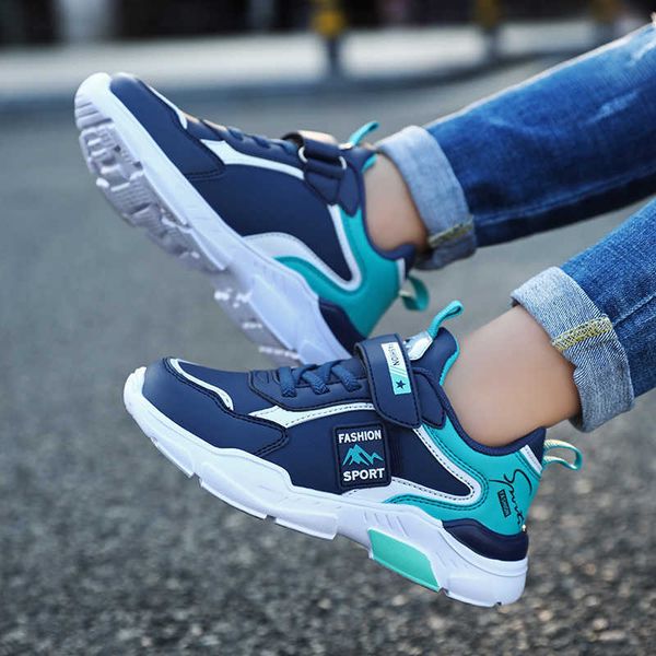 

2021 children shoes breathable comfortable kids sneakers for boys fashion casual sports shoes chaussure enfant g1025, Black;red