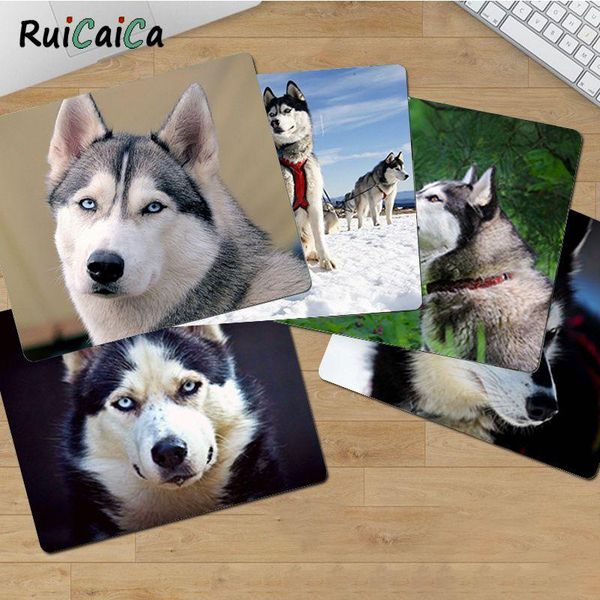

mouse pads & wrist rests ruicaica boy gift pad husky dog office mice gamer soft selling wholesale gaming