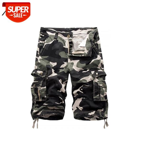 

PDTXCLS 2018 Summer Military Camouflage Shorts Men Designer Casual Mens Cargo Shorts #4t8d, Black