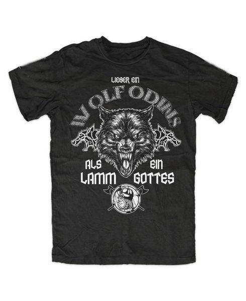 

men's t-shirts better a wolf odin's valhalla berserker viking t-shirt. summer cotton o-neck short sleeve mens t shirt s-3xl, White;black