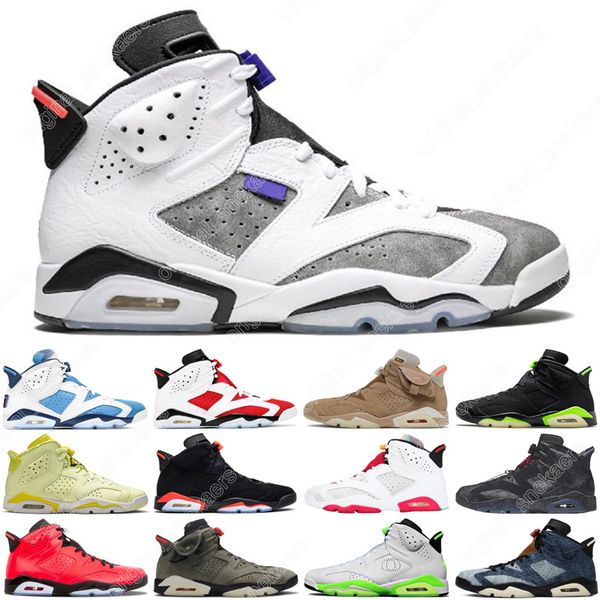 

fashion 6 6s mens womens basketball shoes electric green 2021 carmine british khaki oregon singles day tinker hare unc gatorade men trainers
