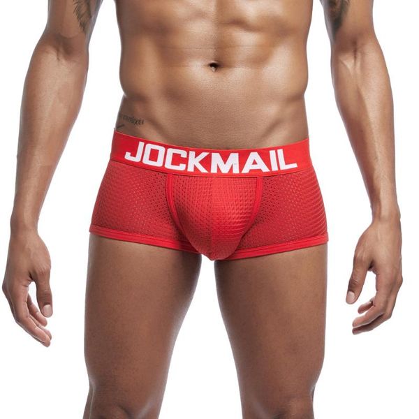 

underpants jockstrap men mesh lingerie breathable patchwork sports fitness cotton underwear boxer shorts for, Black;white