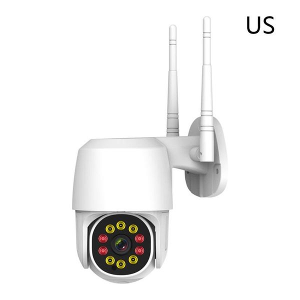 

1080p wifi ip camera ip66 outdoor 4x digital zoom 2mp auto tracking cctv home security ip camera speed dome siren light