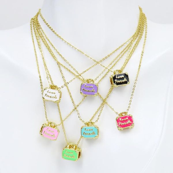 

pendant necklaces 10 pcs handbag necklace mix color tiny elegant cute lovely 8549, Silver