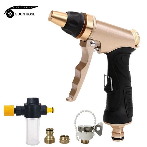 

watering equipments garden tools water gun hose nozzle mutifunctional household car wash sprayer high pressure drop