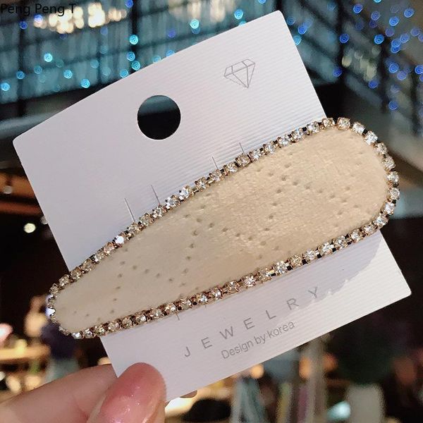 

hair clips & barrettes style of gold velvet breaking clip in autumn girl net red broken fashion bb, Golden;silver