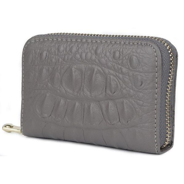 

wallets alligator zipper purse fashion leather women's, Red;black