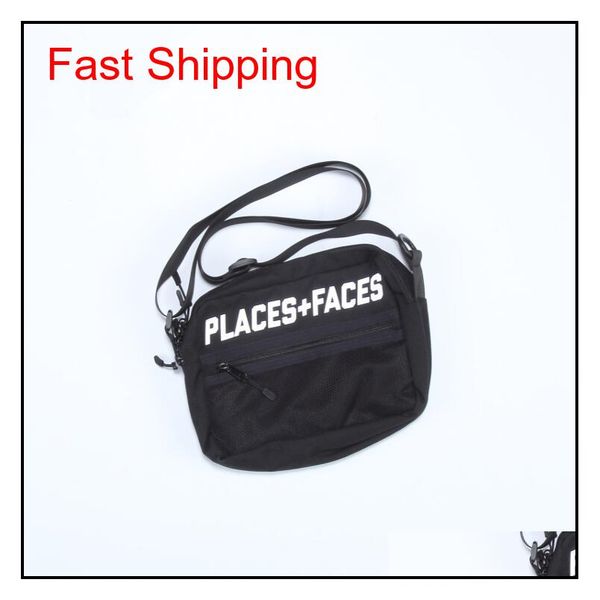 

2019 brand new places+faces reflective skateboards bag p+f mes bags casual men and women hip-hop shoulder be qylbmu homes2007, Silver