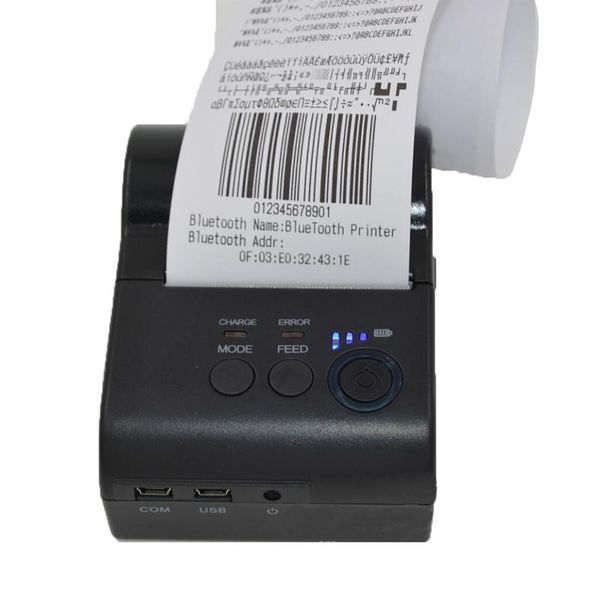 

printers bluetooth thermal printer 58mm usb receipt ticket barcode with android windows
