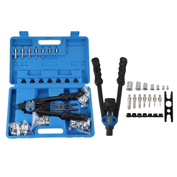 

professional hand tool sets 110pcs rivet nut setter kit threaded with rivnut nutsert riveting for household repair tools