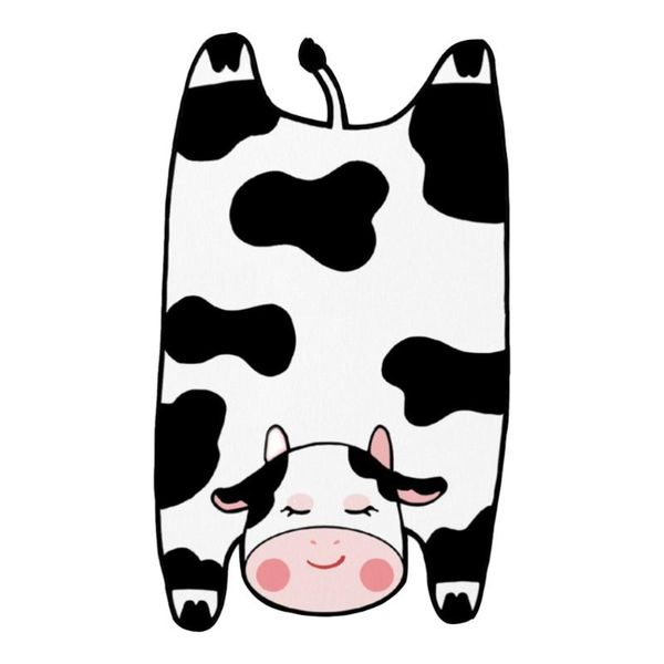 

carpets 1pc cartoon cow pattern bath mat absorbent floor bathroom