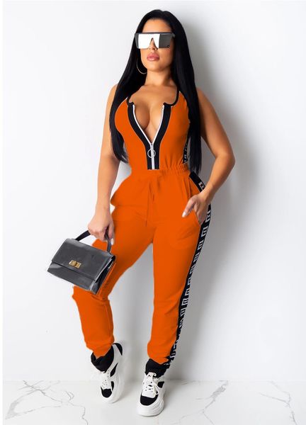 

2021 new 2021european american women's high-end spring and summer outdoor sports stitching solid color fashion two-piece suit 76li, White