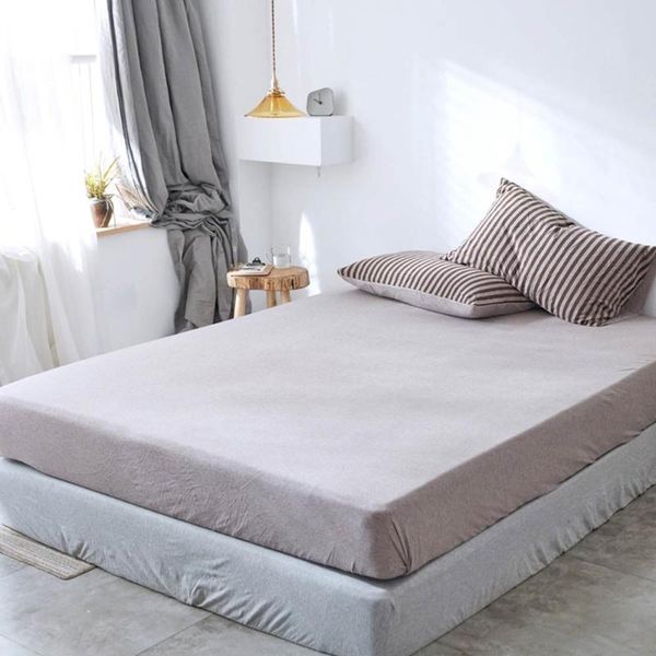 

bedding sets coffee brown stripes bedlinens ru europe  size knitted cotton soft warm fitted sheet duvet cover set