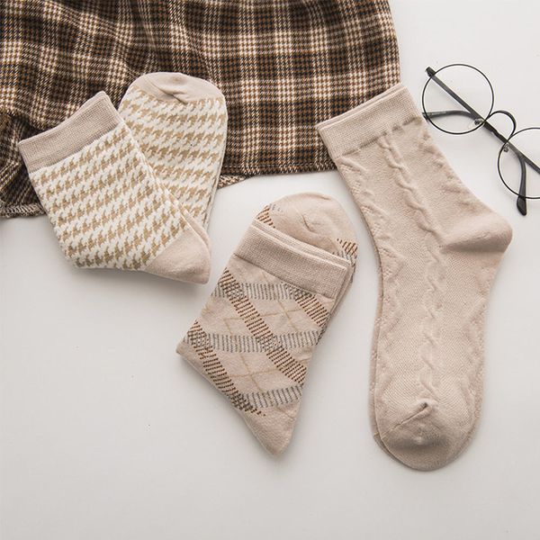 

salehoundstooth women on cats ladies kawaii dried needle warmer sock fashion creative soft breathing socks, Black;white