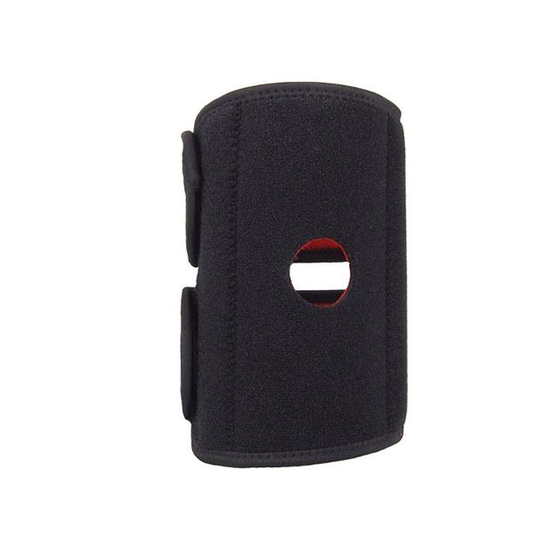 

1pc spring elbow sleeves pressurize fitness sports elbow protective breathable adjustable brace protector for riding, Black;gray