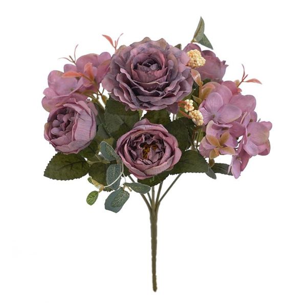 

decorative flowers & wreaths outdoor artificial flower silk peony hydrangea fake