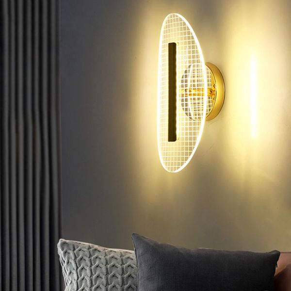 

wall lamp decor lighting vintage loft creative minimalist bedroom living room decoration light background fixtures