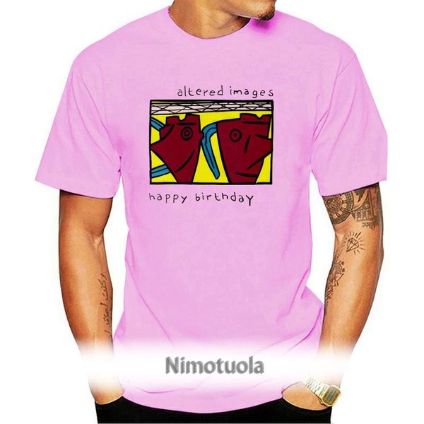 

men's t-shirts altered images happy birthday post punk cool gift retro tee t shirt 534 christmas gifts t-shirt, White;black