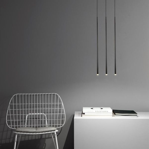 

pendant lamps led long cone lights individual modern dining room lighting bedroom/stair lamp bar suspension light