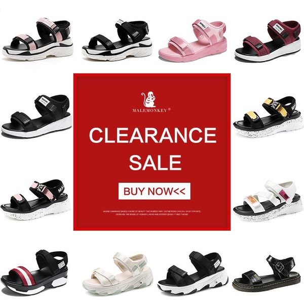

sandals summer women platform flat shoes 2021 outdoor casual beach open toed comfortable female black zapatos