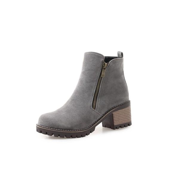 

boots big size personalized short women shoes ankle for ladies woman winter, Black