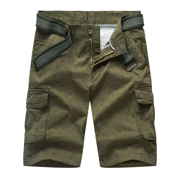 

men's shorts 2021 summer mens casual camouflage cargo male loose work man military short pants plus size 29-40 ayin, White;black