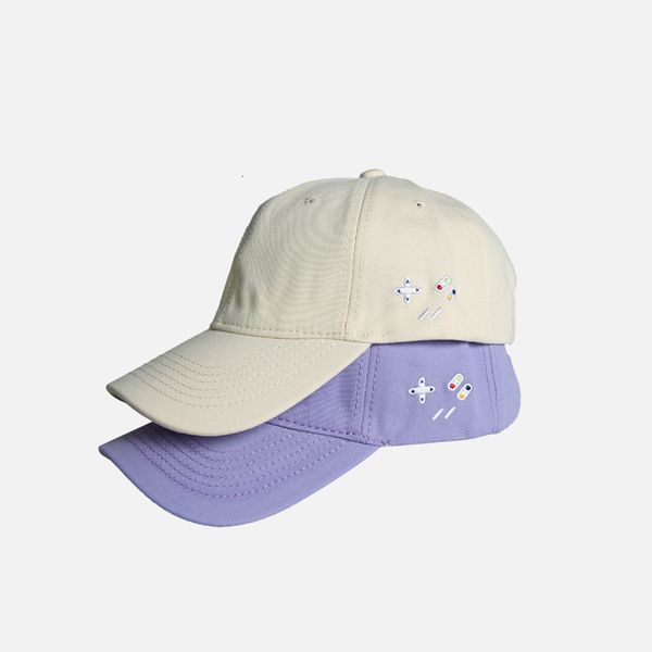

luxury ball caps simple letter embroidered baseball cap couple spring and autumn korean versatile student cap sun hat summer fashion, Blue;gray