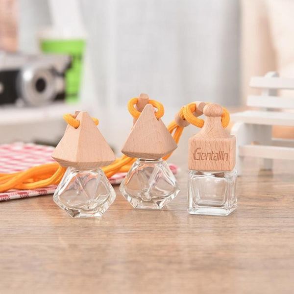 

storage bottles & jars creative gift container, diy car hang pandent decoration, empty glass perfume bottle essential oil 100pcs